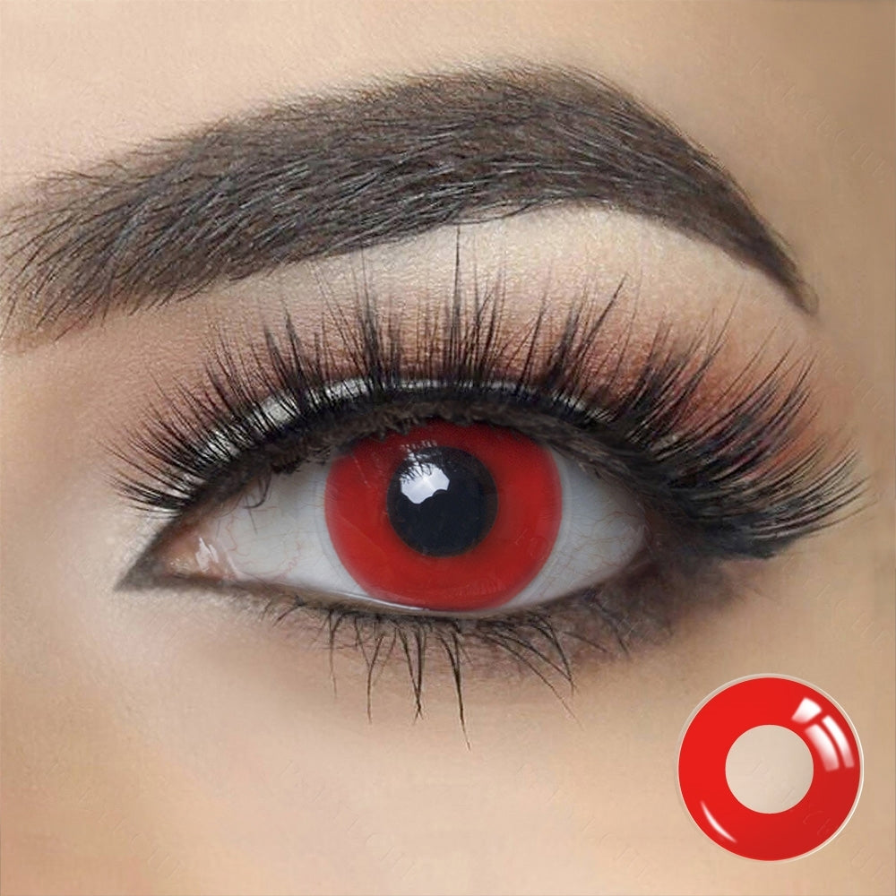 Red Costume Contact Lenses